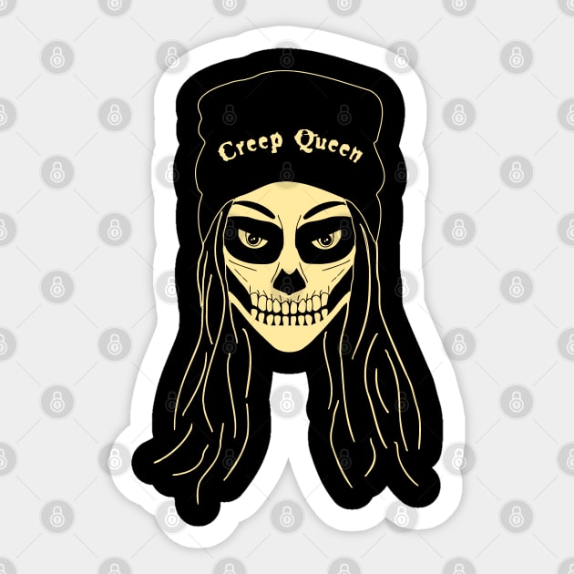 creep queen Sticker by FandomizedRose